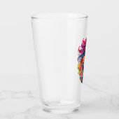 レインボー髪のカクテル付き人魚 タンブラーグラス (右)