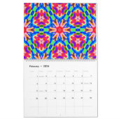 レインボー魔法マーカーのカレンダー カレンダー (2月 2026)