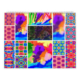 レインボー魔法マーカーのカレンダー カレンダー