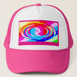 レインボー魔法 キャップ