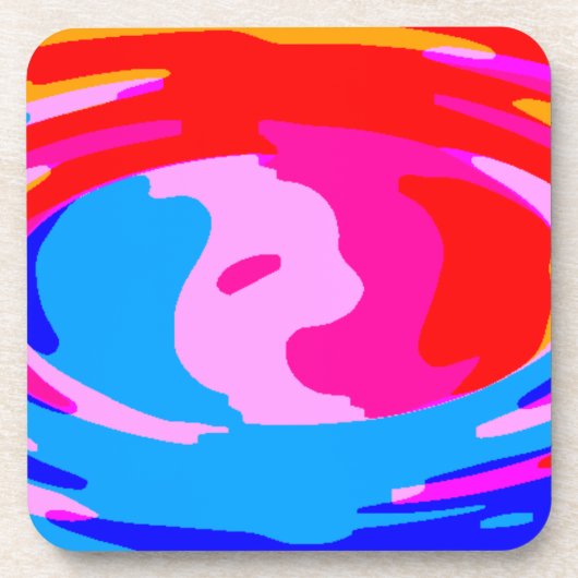 レインボー魔法 コースター (正面)