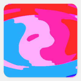 レインボー魔法 スクエアシール