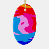 レインボー魔法 セラミックオーナメント (右)