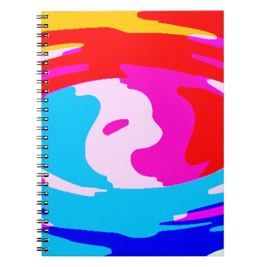 レインボー魔法 ノートブック (正面)