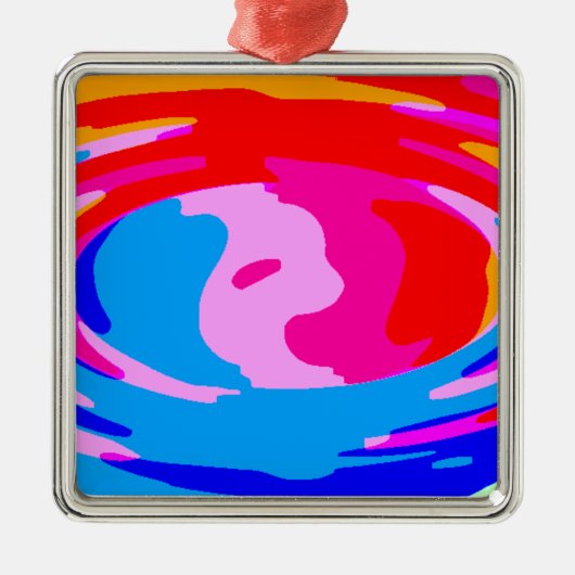 レインボー魔法 メタルオーナメント (正面)