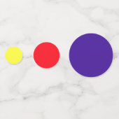 レインボー鮮やかカラーパーティー コンフェッティ (正面)