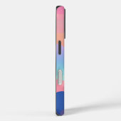 レインボー鮮やかステッカーデザイン Case-Mate iPhoneケース (裏面 / 右)