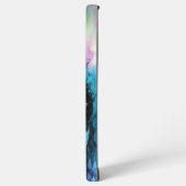 レインボー鮮やかバラ SAMSUNG GALAXYケース (左側面)