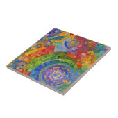 レインボー鮮やかモザイクカラフルアート タイル (側面)