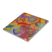 レインボー鮮やかモザイクカラフルアート タイル (側面)