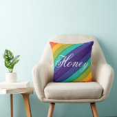 レインボー鮮やか クッション (椅子)