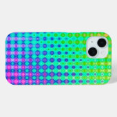 レインボー鮮やか Case-Mate iPhoneケース (裏面 (横))