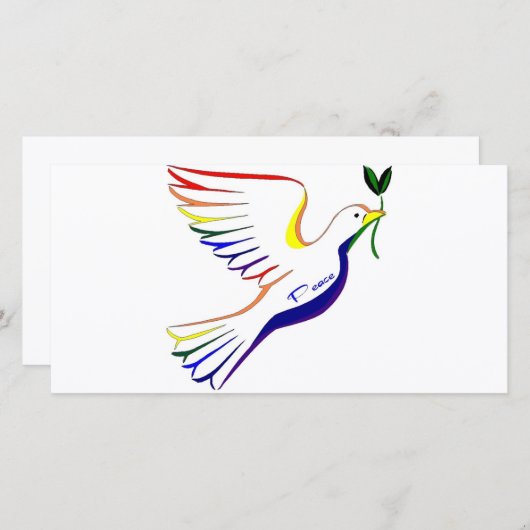 レインボー鳩 (正面/裏面)