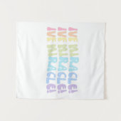 レインボーIVF ミラクル プレッピー 不妊 意識 タペストリー (正面(横))