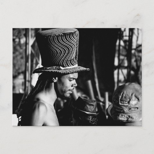 レインボー09ダンスフロアのはがき ポストカード (正面)