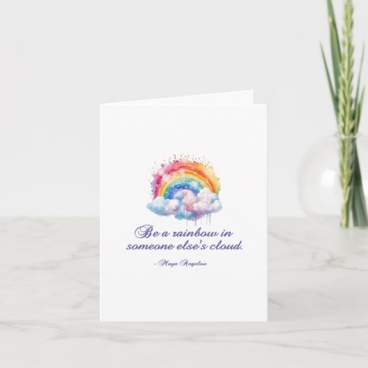 レインボー2 ノートカード (正面)