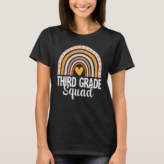 レインボー3年生新学期チーム3年生 Tシャツ (正面)