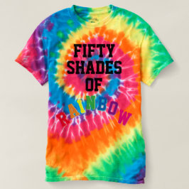 レインボー50色 Tシャツ