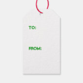 レインボー7層イタリアンクリスマスクッキー ギフトタグ (裏面)