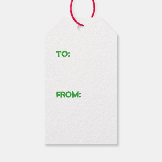 レインボー7層イタリアンクリスマスクッキー ギフトタグ (裏面)