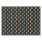 レインボー8ビットハートパターン テーブルクロス (正面(横))