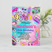 レインボー90の誕生日パーティーに戻る 招待状 (スタンド正面)