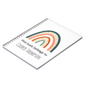 レインボー この本は子供たちのノートブック ノートブック (左側)