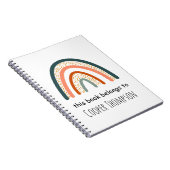 レインボー この本は子供のノートブック ノートブック (右側)