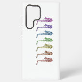レインボー アルトサックス SAMSUNG GALAXYケース (裏面)