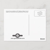 レインボー&ウエストスロープカットトラウト葉書。 ポストカード (裏面)