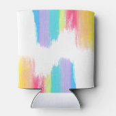 レインボー・ウォーターエレガントカラーモダンゲイ結婚ズ 缶クーラー (裏面)