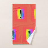 レインボー エクスクラメーション バスタオルセット (ハンドタオル)