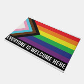 『レインボー・エリーバーリー』 ドアマット (アングル)