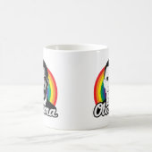 レインボー オバマ - LGBT 政治 - コーヒーマグカップ (中央)