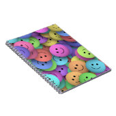 レインボー・オブ・ハッカラフルピー・顔 ノートブック (右側)