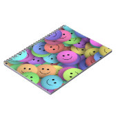 レインボー・オブ・ハッカラフルピー・顔 ノートブック (左側)