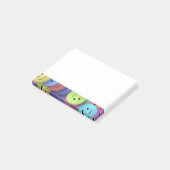 レインボー・オブ・ハッカラフルピー・顔 ポストイット (アングル)