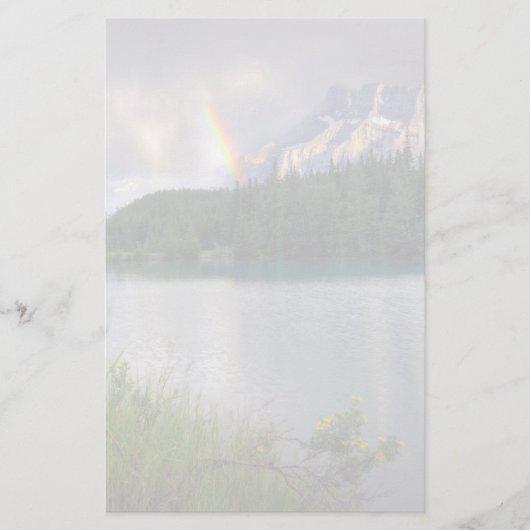 レインボー・オーバー・マウンテン 便箋 (正面)