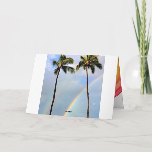 レインボー カード (裏面)