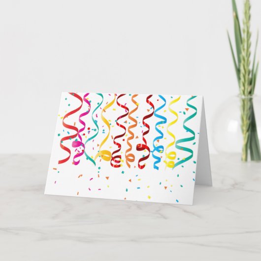 レインボー カード (正面)