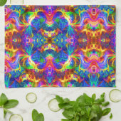 レインボー キッチンタオル (折り畳み)