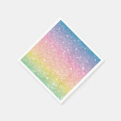 レインボー ギター オンブレ スタンダードカクテルナプキン (角)