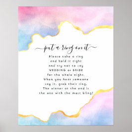 レインボー・ゲートがItゲームにリングや輪を付ける ポスター