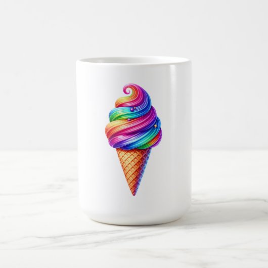 レインボー コーヒーマグカップ (中央)