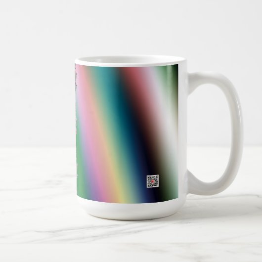 レインボー コーヒーマグカップ (右)
