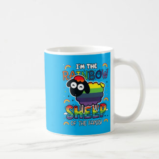 レインボー・シープ・プライド・ファミリー・ステートメントTシャツ コーヒーマグカップ