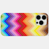 レインボー・ジグザグ Case-Mate iPhoneケース (裏面 (横))