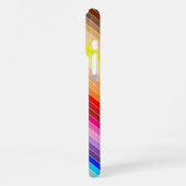 レインボー・ジグザグ iPhoneケース (左側面)