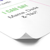 レインボー・スプリンクルの二度目の誕生日ポスター ポスター (角)