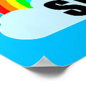 レインボー – スマイル ポスター (角)